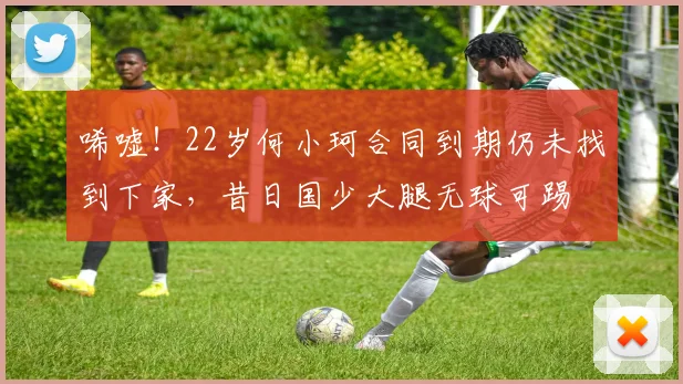 唏嘘！22岁何小珂合同到期仍未找到下家，昔日国少大腿无球可踢