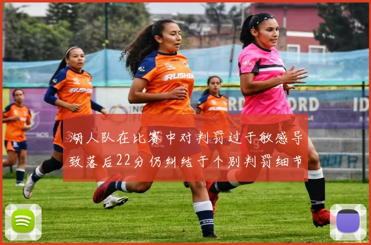 湖人队在比赛中对判罚过于敏感导致落后22分仍纠结于个别判罚细节