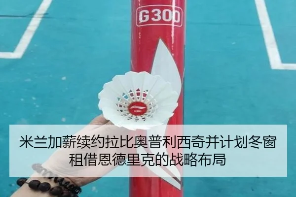 米兰加薪续约拉比奥普利西奇并计划冬窗租借恩德里克的战略布局 | kaiyun